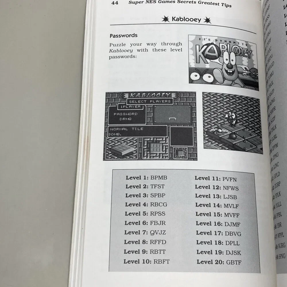 1993 SUPER NES Games Secrets Greatest Tips Gamepro Book